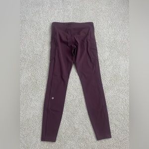 Lululemon Speed up Tight Size 8 Artic Plum